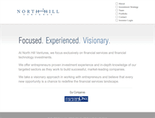Tablet Screenshot of northhillventures.com